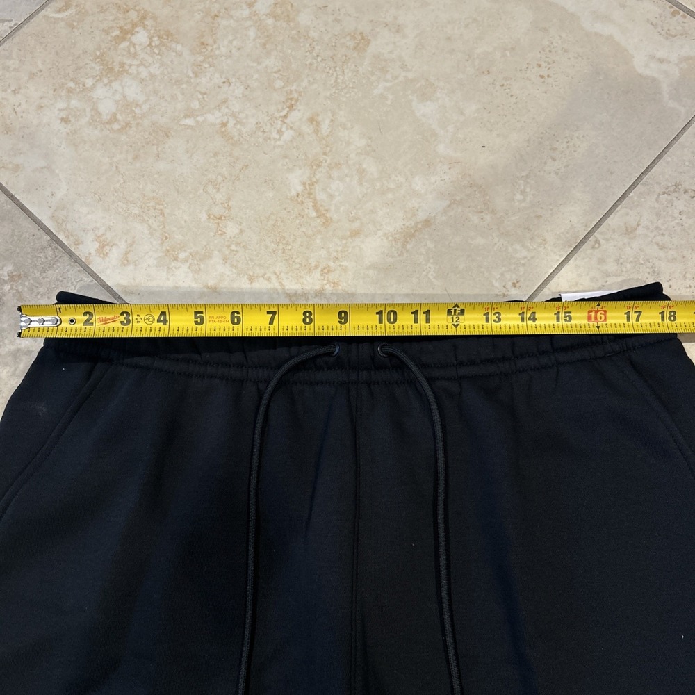 Jordan Essential Fleece HBR Shorts Mens XL Black Active Drawstring FN4535-010 - Picture 5 of 9